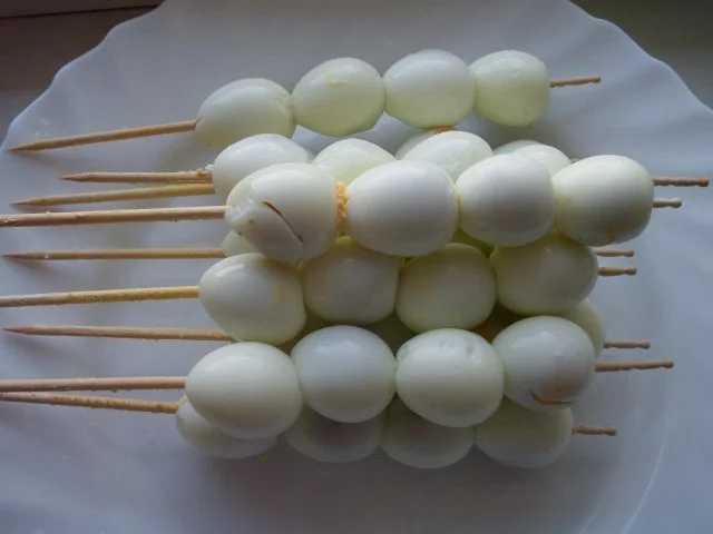 Rezept: Wachteleier vom Grill Bild Nr. 3 Wachteleier vom Grill - Rezept - Bild Nr. 3