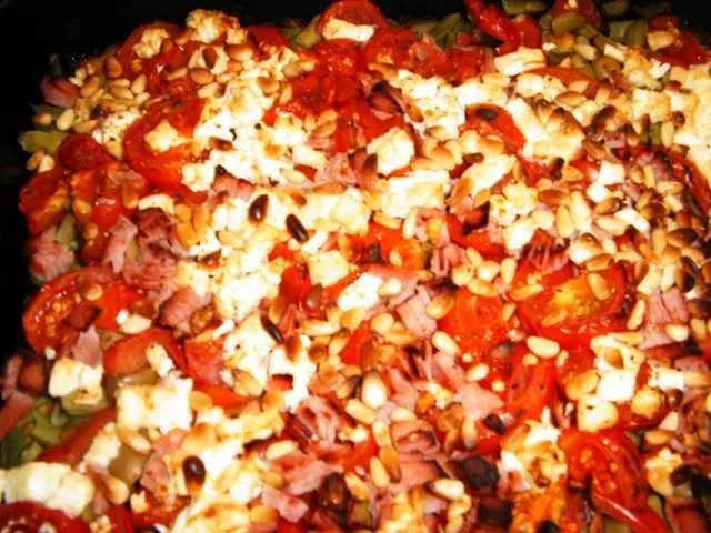 Kartoffetarte mit Bohnen Tomaten & Schinken - Rezept - Bild Nr. 11