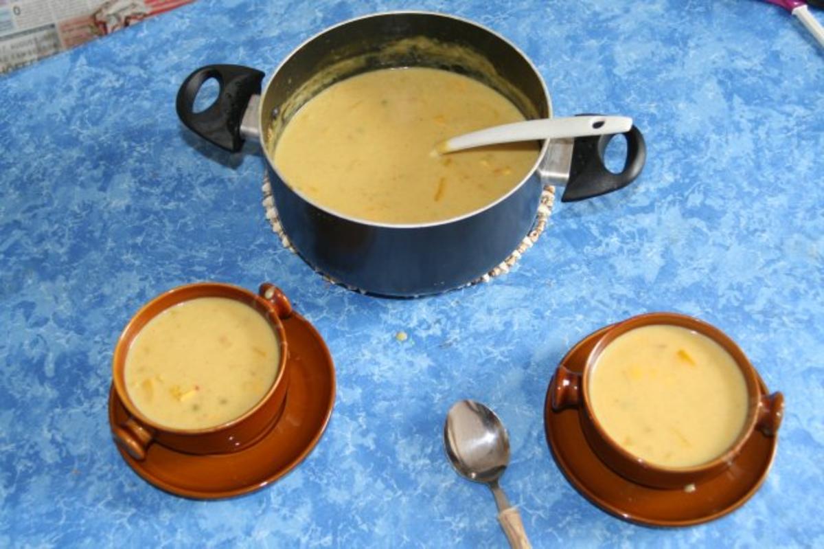 Bilder für Goldene Kartoffelsuppe - Rezept