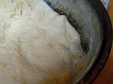 Rezept: Pflaumenkuchen mit Marzipanguss Bild Nr. 4 Pflaumenkuchen mit Marzipanguss - Rezept - Bild Nr. 4