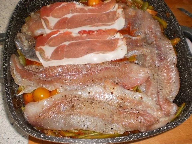 Rezept: Fischfilet auf Tomaten-Gemüse Bild Nr. 9 Fischfilet auf Tomaten-Gemüse - Rezept - Bild Nr. 9