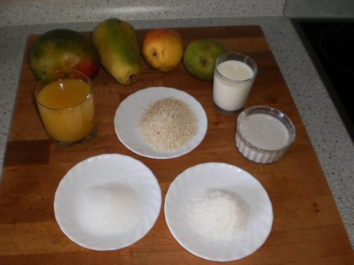 Kokosmilchreis mit Früchten - Rezept - Bild Nr. 2