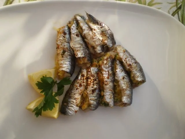 Gefüllte Sardinen - Rezept