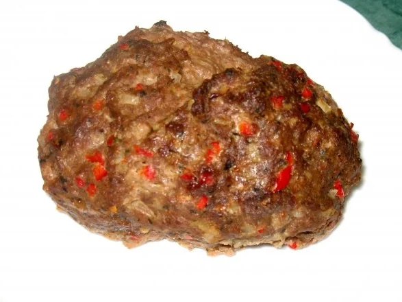 Fleisch/Rind - Paprika-Rinderhackbraten im Bratschlauch - Rezept