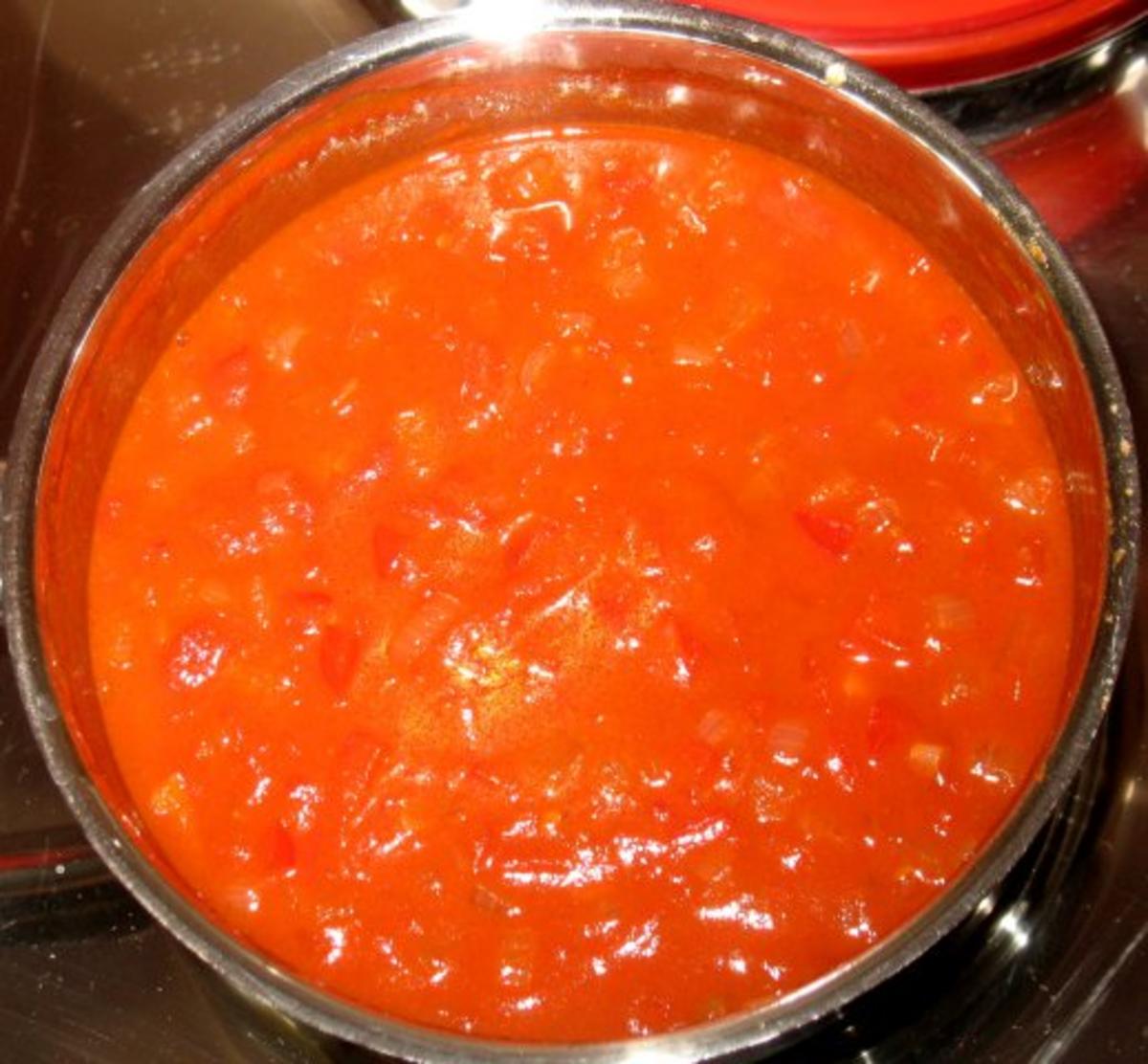 Dip/Sauce - Pikante Paprika-Tomaten-Sauce - Rezept