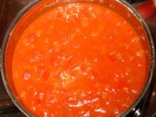Dip/Sauce - Pikante Paprika-Tomaten-Sauce - Rezept