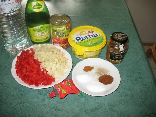 Dip/Sauce - Pikante Paprika-Tomaten-Sauce - Rezept - Bild Nr. 3