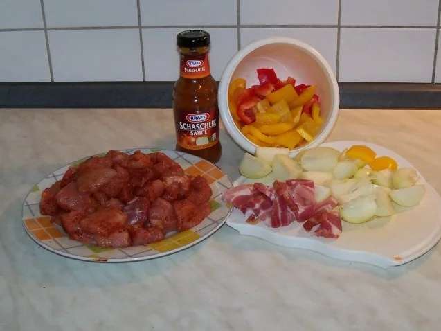 Rezept: Lieblingsschaschlik meiner Männer Bild Nr. 2 Lieblingsschaschlik meiner Männer - Rezept - Bild Nr. 2