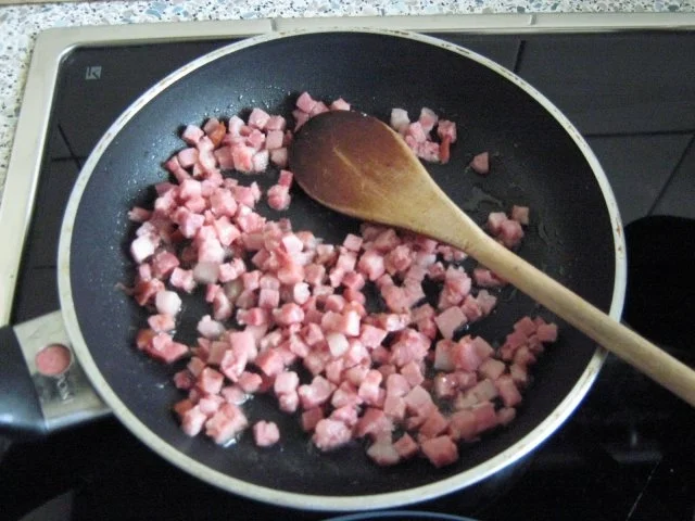 Matjesfilet mit grünen Bohnen und Speckstippe - Rezept - Bild Nr. 3