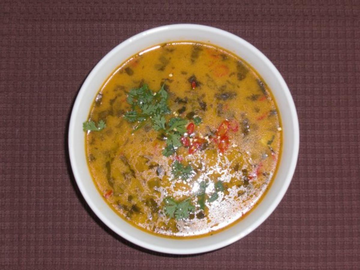 Bilder für Scharfe Hühnersuppe (Tom Kha Gai) - Rezept