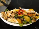 Erfrischende Salat mit Lollo Bianco und Rosso Marke Eigenbau und - Rezept