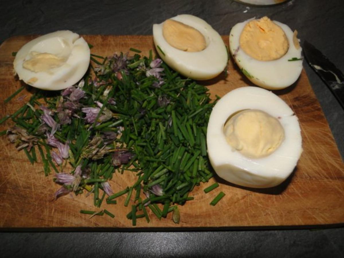 Erfrischende Salat mit Lollo Bianco und Rosso Marke Eigenbau und - Rezept - Bild Nr. 3