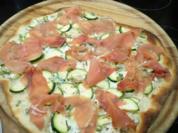 Flammkuchen mediterran - Rezept