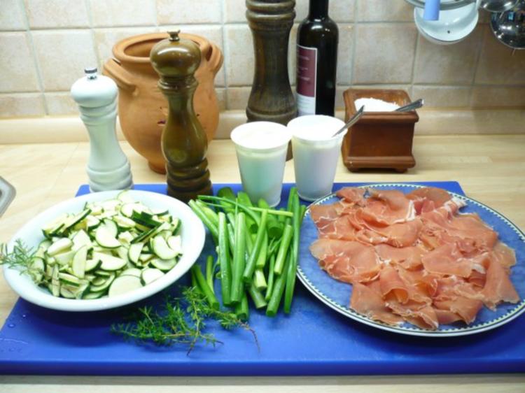 Flammkuchen mediterran - einfach - von CUISINA