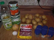 Kartoffeln - Bohnen und Speck........Pfanne. - Rezept