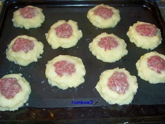 Rezept: Kochen: Kartoffel-Nester mit Hackfleischfüllung Bild Nr. 4 Kochen: Kartoffel-Nester mit Hackfleischfüllung - Rezept - Bild Nr. 4