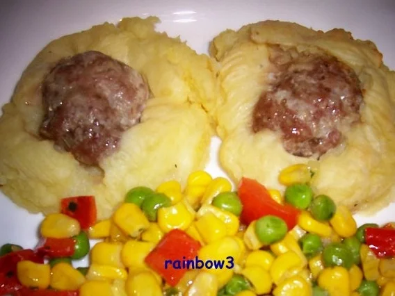 Rezept: Kochen: Kartoffel-Nester mit Hackfleischfüllung Bild Nr. 6 Kochen: Kartoffel-Nester mit Hackfleischfüllung - Rezept - Bild Nr. 6