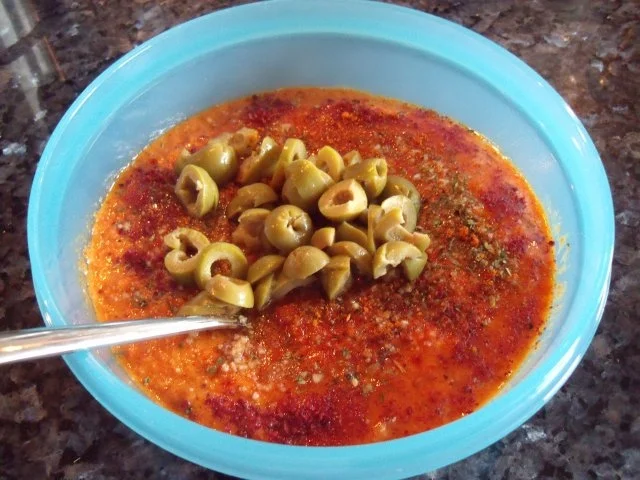 Paprika-Mandel-Aufstrich - Rezept