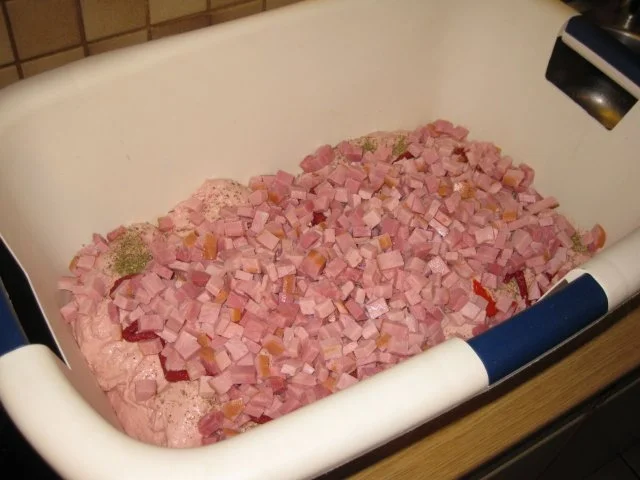 Pizzaleberkäse a`la Wolfi - einfach - 288 kcal/100g