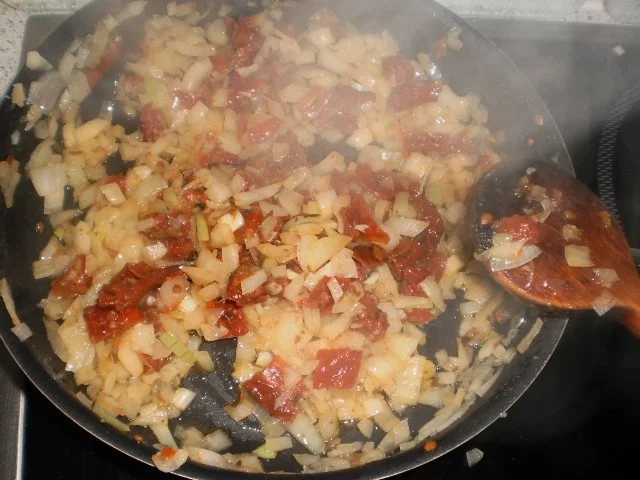 Rahmmedaillons in Tomaten-Bohnensauce - Rezept - Bild Nr. 4