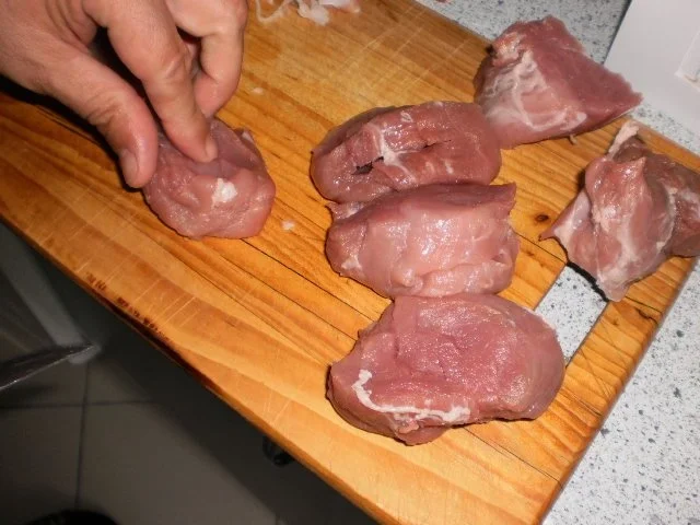 Rahmmedaillons in Tomaten-Bohnensauce - Rezept - Bild Nr. 5