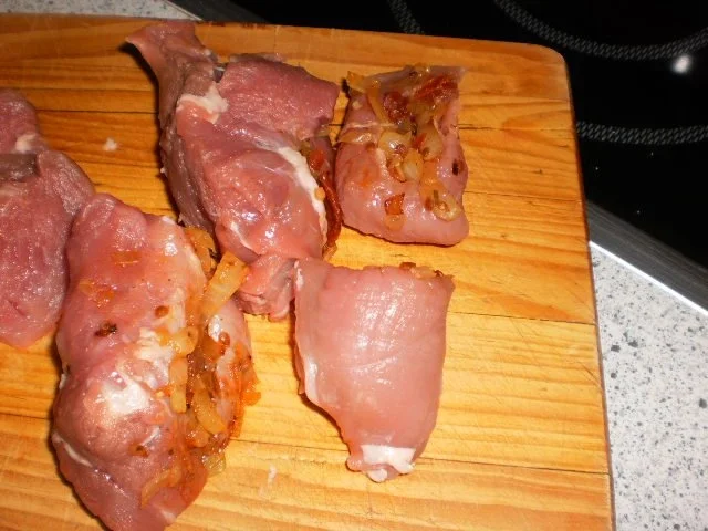 Rahmmedaillons in Tomaten-Bohnensauce - Rezept - Bild Nr. 6