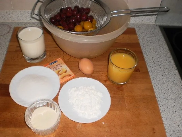 Mirabellen-Kirschkompott mit Grieß - Rezept - Bild Nr. 2