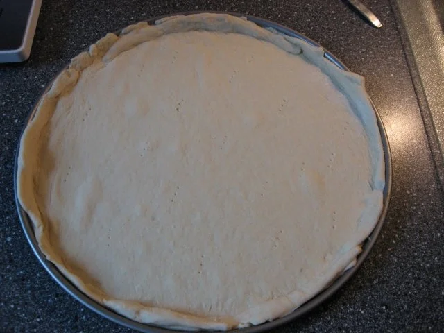 Rezept: Pizza Mista (scharf) Vegetarisch mit Champignons & Peperonis Bild Nr. 2 Pizza Mista (scharf) Vegetarisch mit Champignons & Peperonis - Rezept - Bild Nr. 2