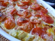 Gurken-Tomatenauflauf - Rezept