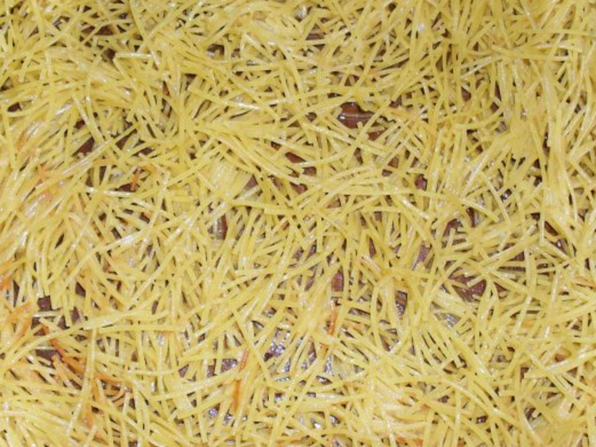 Fadennudeln Rezept, Süße Fadennudeln