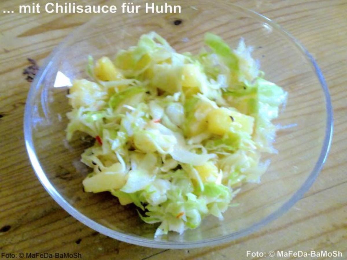 Weißkraut-Salat mit Ananas - Rezept - Bild Nr. 2
