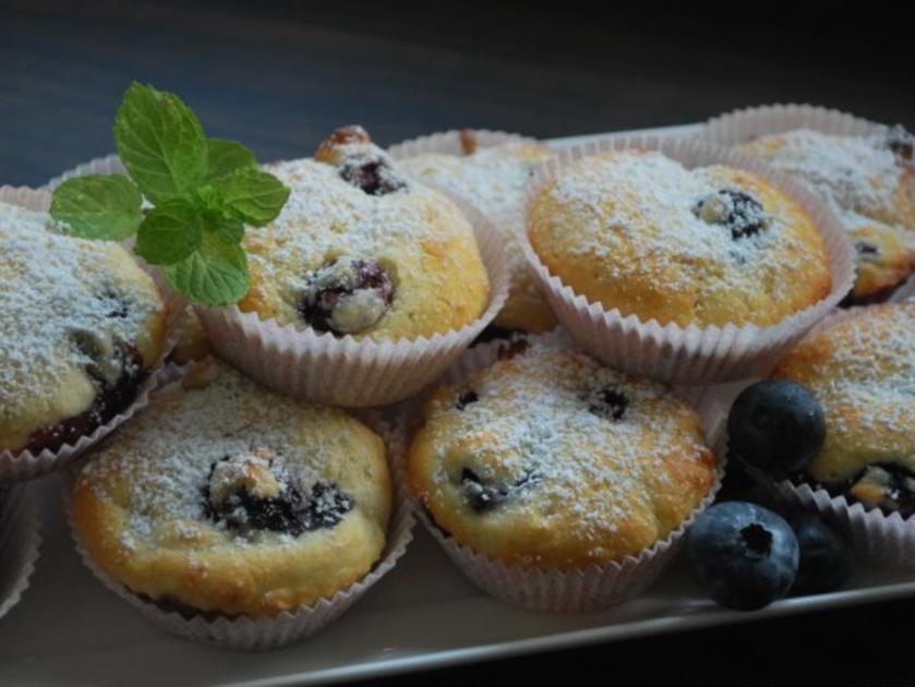 Blaubeer-Muffins - Rezept mit Bild - kochbar.de