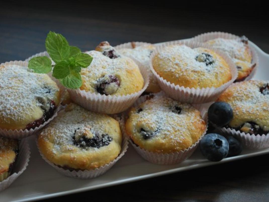 Blaubeer-Muffins - Rezept mit Bild - kochbar.de