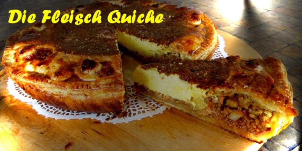 Bilder für Fleisch - Quiche à la Marcos Rezept