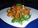 Scharfe bunte Kartoffel-Pfanne - Rezept