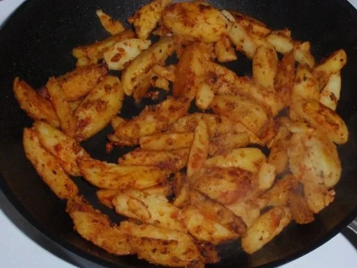 Scharfe bunte Kartoffel-Pfanne - Rezept - Bild Nr. 4