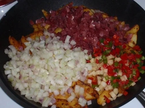 Scharfe bunte Kartoffel-Pfanne - Rezept - Bild Nr. 5