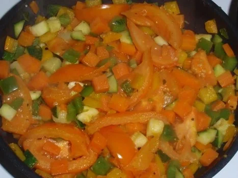 Scharfe bunte Kartoffel-Pfanne - Rezept - Bild Nr. 10