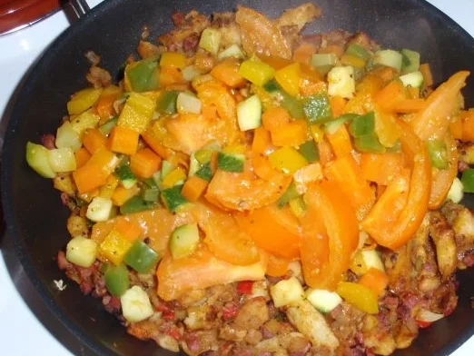 Scharfe bunte Kartoffel-Pfanne - Rezept - Bild Nr. 11