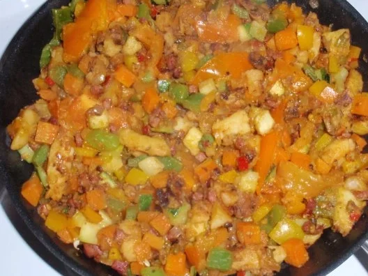 Scharfe bunte Kartoffel-Pfanne - Rezept - Bild Nr. 12