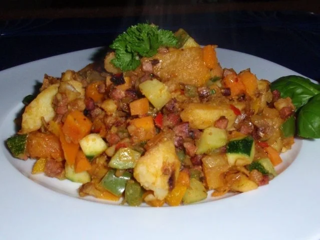 Scharfe bunte Kartoffel-Pfanne - Rezept - Bild Nr. 14