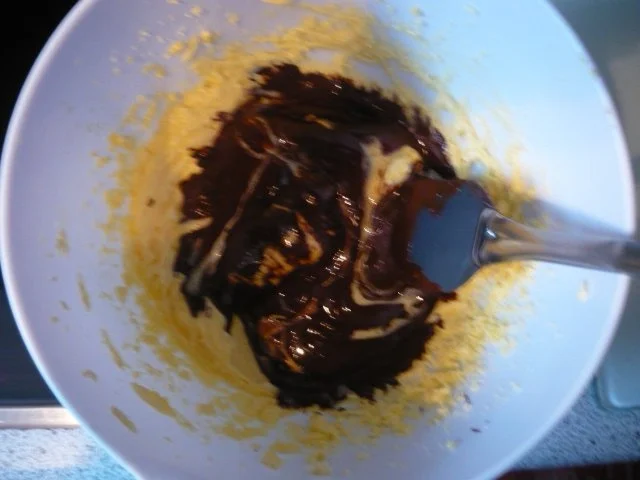 Rezept: Schoko-Mandel-Schnitten Bild Nr. 4 Schoko-Mandel-Schnitten - Rezept - Bild Nr. 4