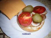 Zwischensnack: Hamburger / Cheeseburger - Rezept