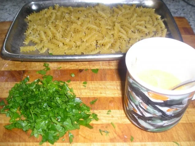 Fusilli mit Schinken und Eier - Rezept - Bild Nr. 3