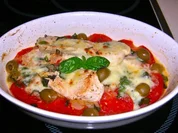 Mozzarella-Puten-Gratin - Rezept