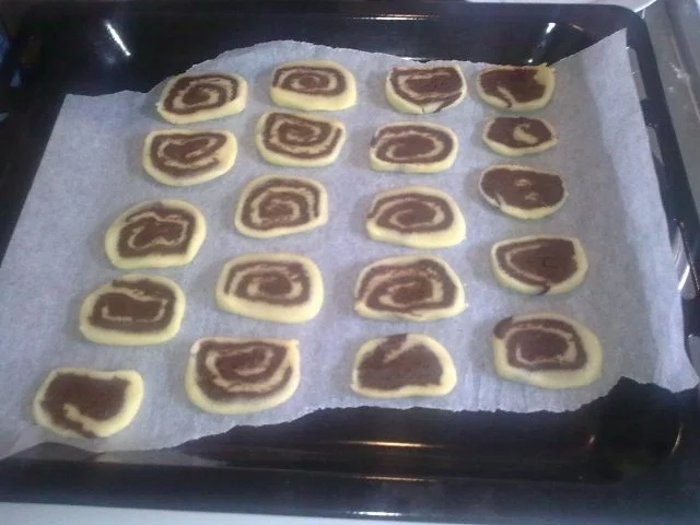 Schwarz-Weiß Gebäck - Rezept - Bild Nr. 5