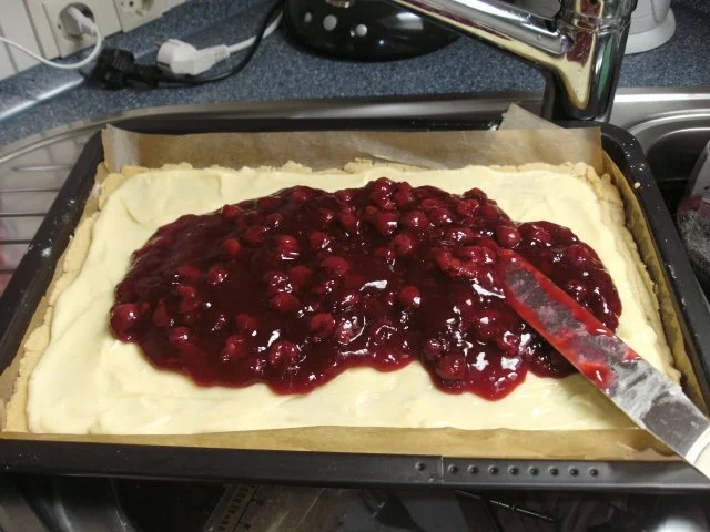 Kirsch-Blechkuchen - Rezept - Bild Nr. 7