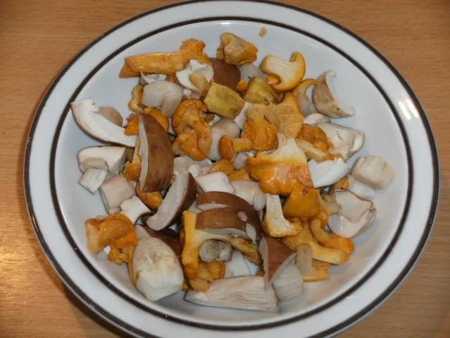 Fleisch: Rinderherz geschmort mit frischen Mischpilzen - Rezept - Bild Nr. 6