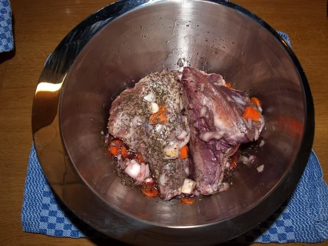 Rezept: Lammhaxen mallorquinisch (Jarrete de cordero estil mallorqui) Bild Nr. 2 Lammhaxen mallorquinisch (Jarrete de cordero estil mallorqui) - Rezept - Bild Nr. 2