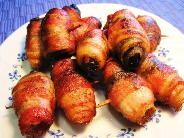 Rezept: Speckpflaumen am Spieß ... Bild Nr. 7 Speckpflaumen am Spieß ... - Rezept - Bild Nr. 7